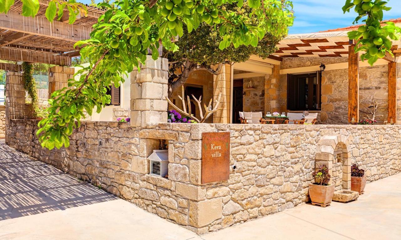 Cretan Kera Villa Heated Pool エクステリア 写真