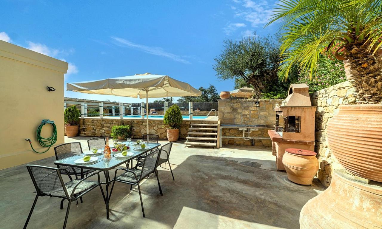 Cretan Kera Villa Heated Pool エクステリア 写真