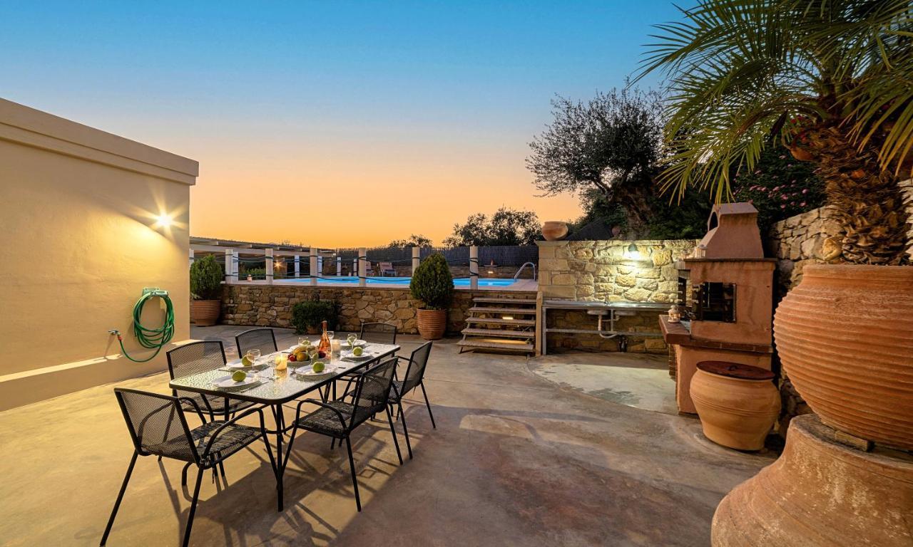 Cretan Kera Villa Heated Pool エクステリア 写真