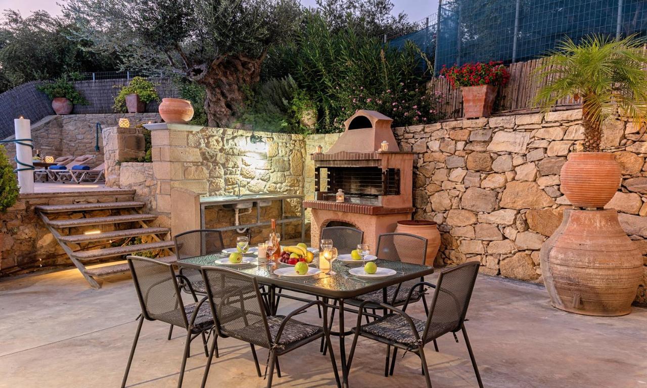 Cretan Kera Villa Heated Pool エクステリア 写真