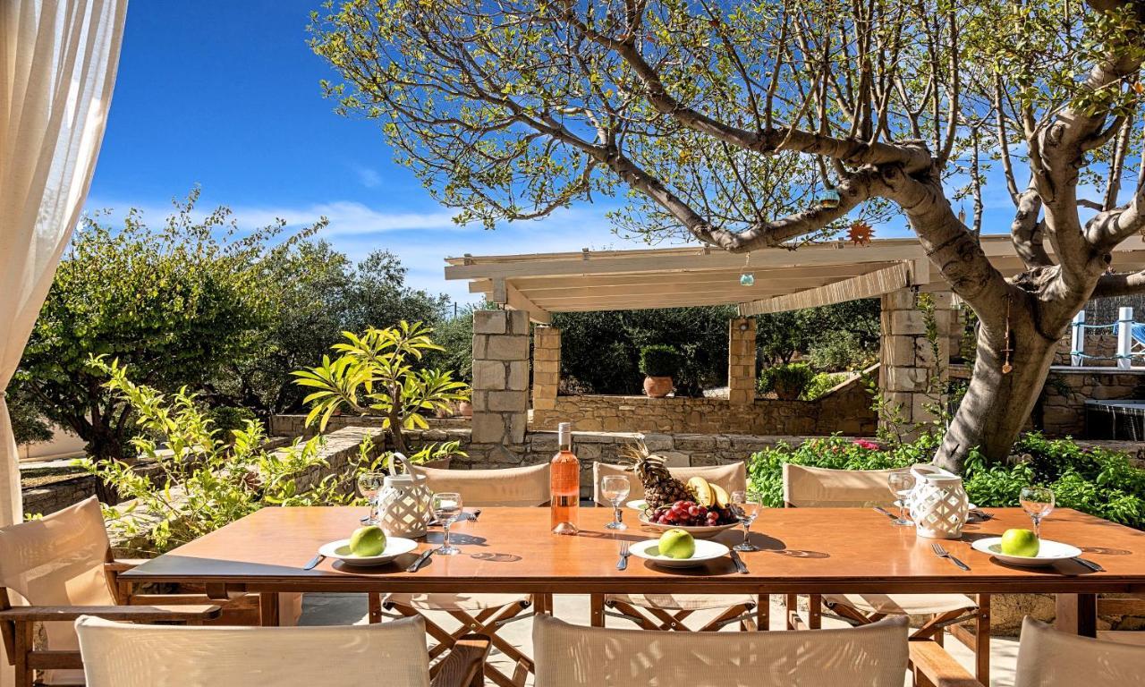Cretan Kera Villa Heated Pool エクステリア 写真